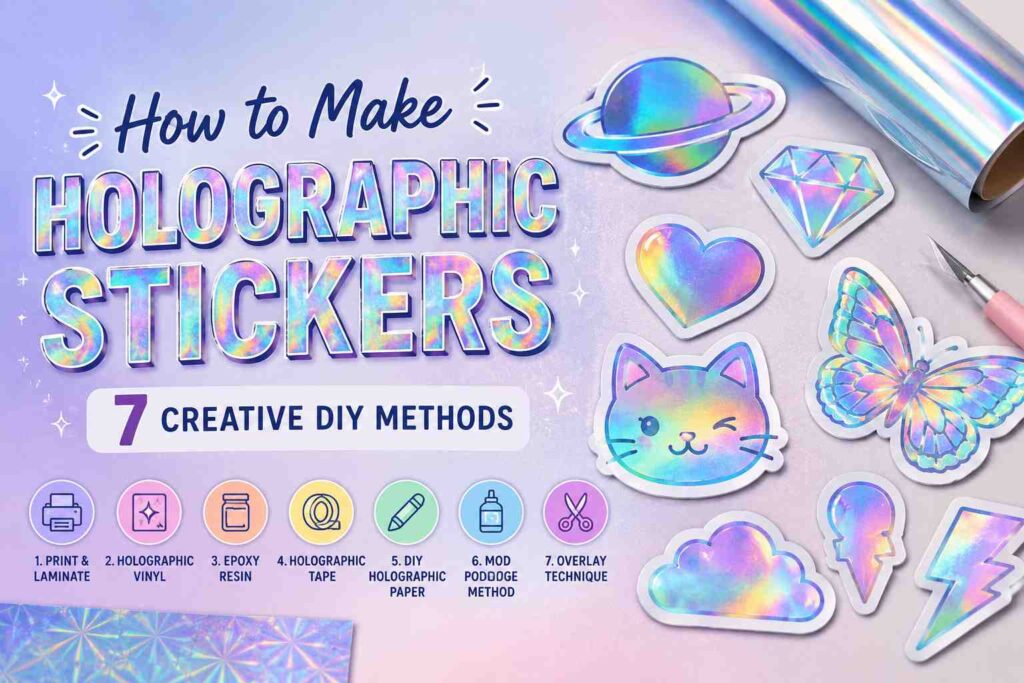 How to Make Holographic Stickers
