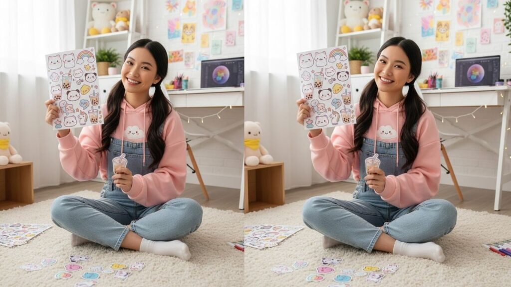 How to Make Kawaii Stickers