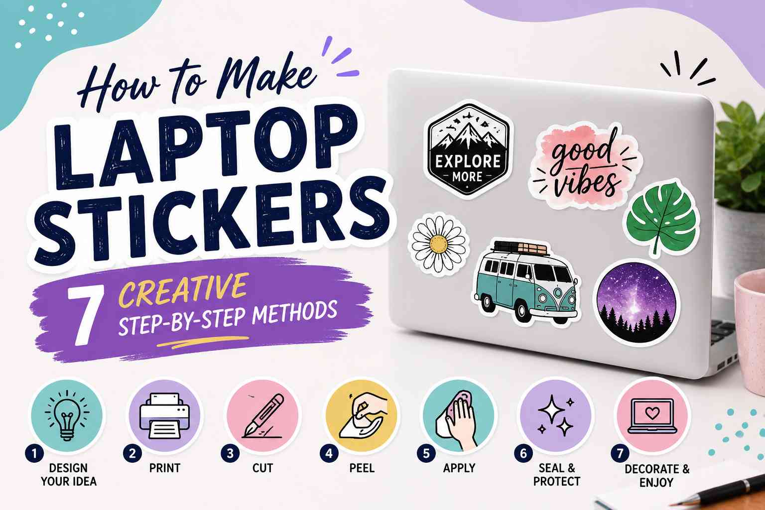 How to Make Laptop Stickers: 7 Creative Step‑by‑Step Methods