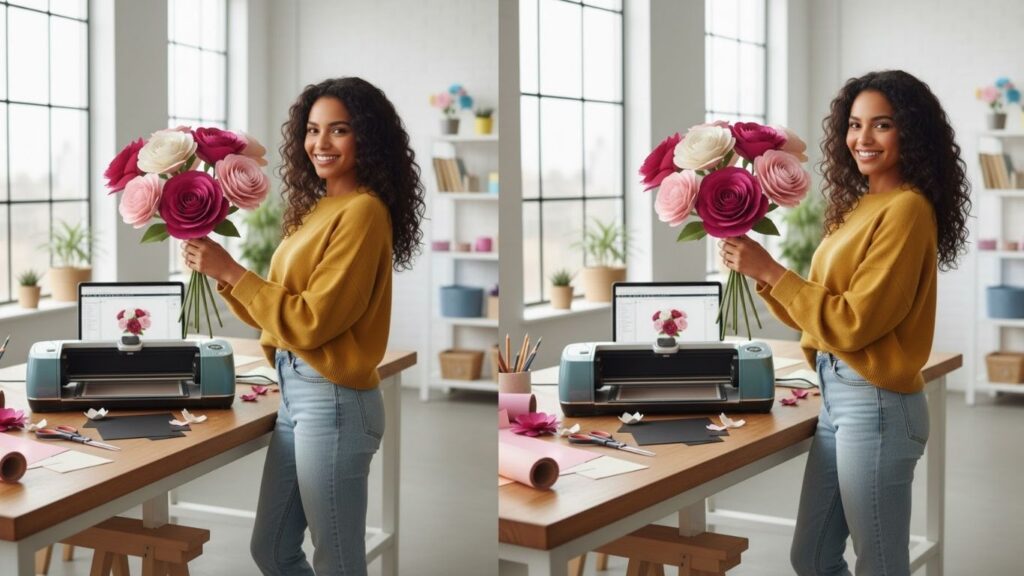How to Make Paper Flowers with Cricut