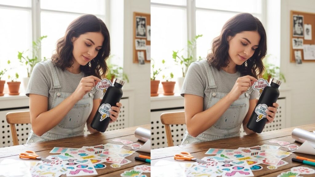 How to Make Water Bottle Stickers