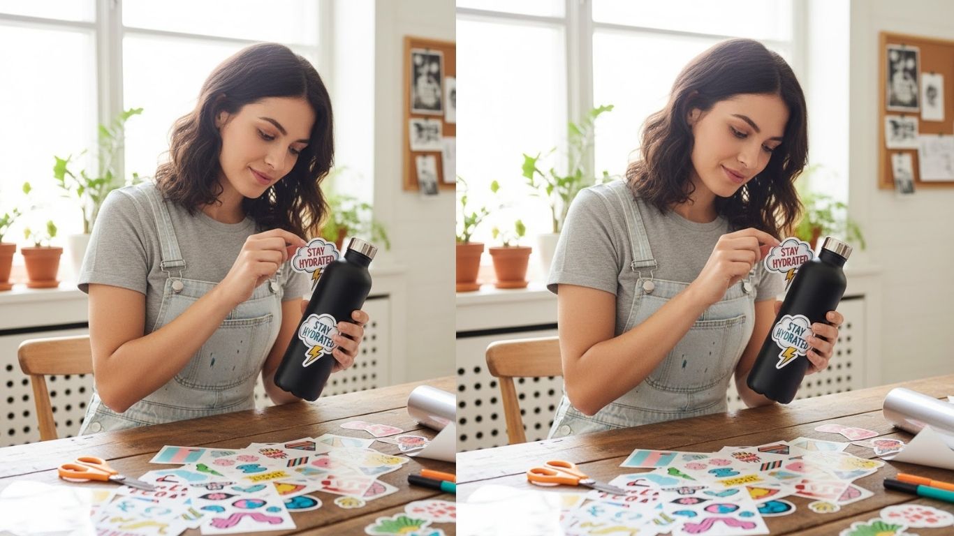 How to Make Water Bottle Stickers: 7 DIY Ideas for Custom Labels
