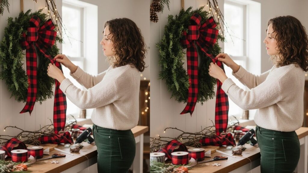 How to Make a Bow for a Wreath