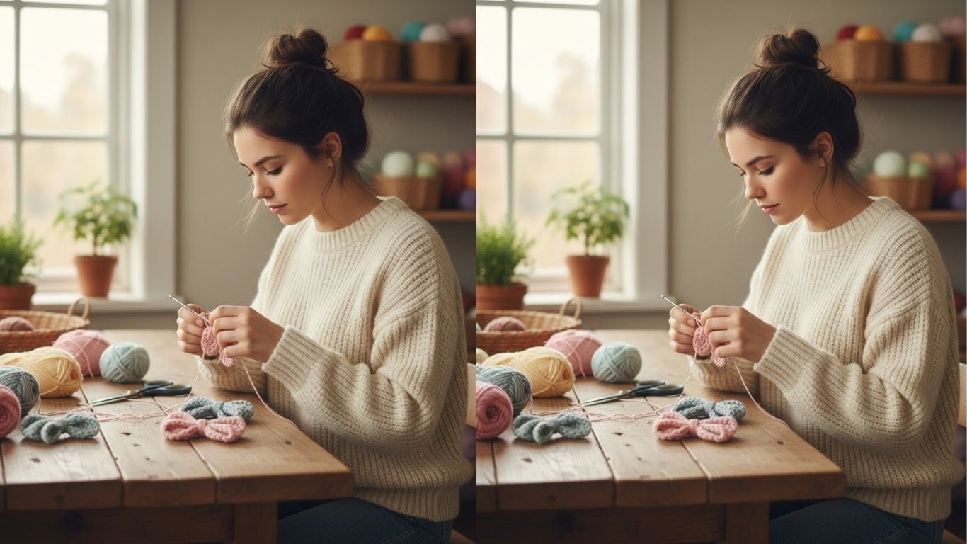How to Make a Bow with Crochet: 7 Easy Step-by-Step Ways