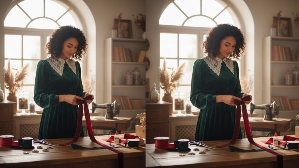 How to Make a Velvet Bow