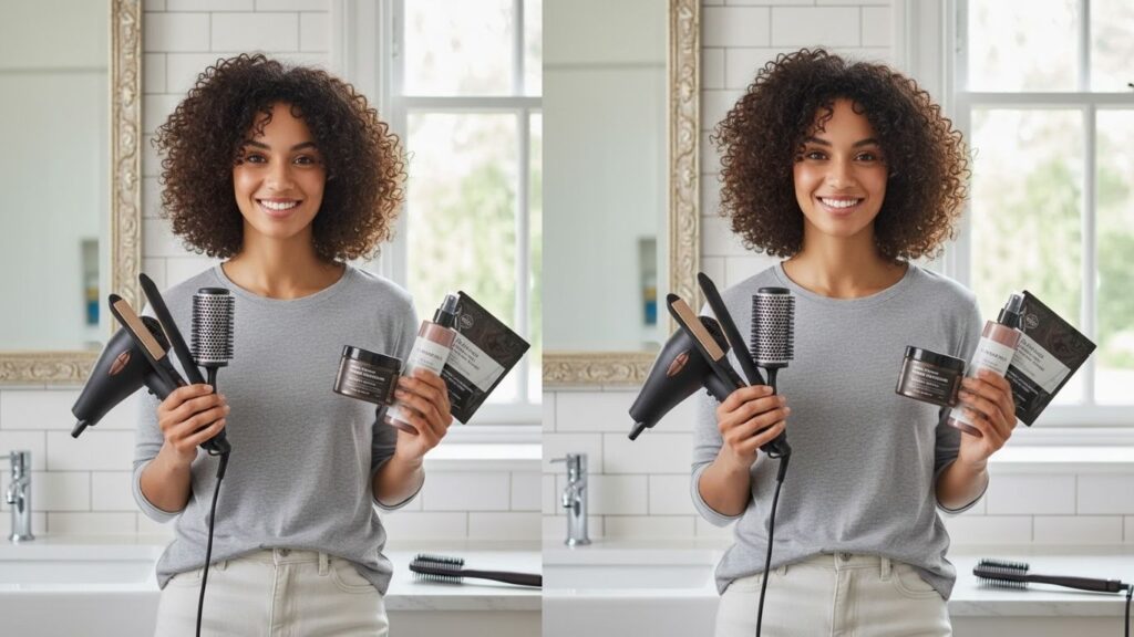 How to Straighten Curly Hair