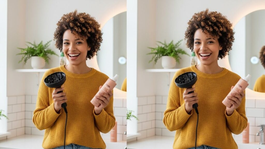 How to Style Short Curly Hair