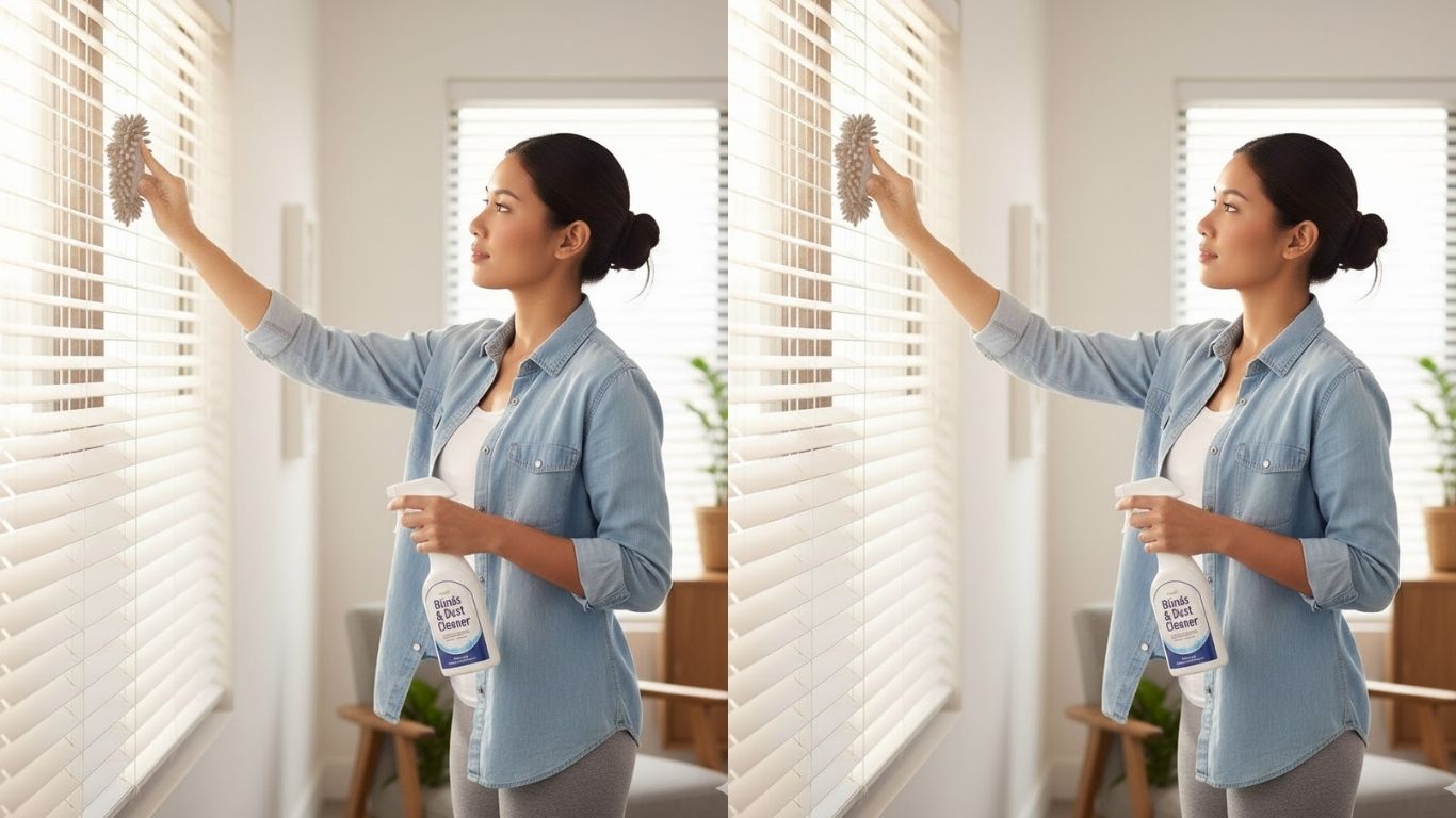 How to Clean Faux Wood Blinds the Right Way at Home