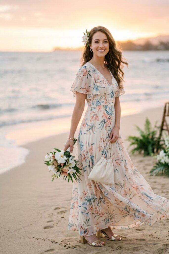 1. Flowing Maxi Dress