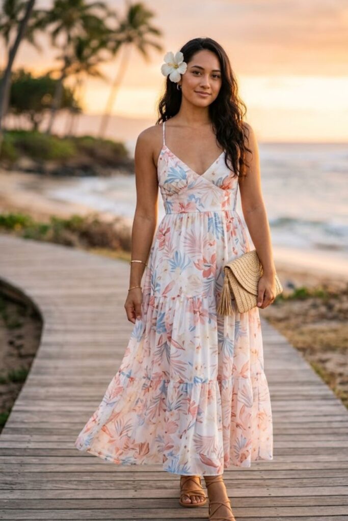 1. Flowing Maxi Dress