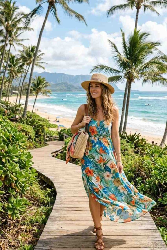 1. Flowing Maxi Dress