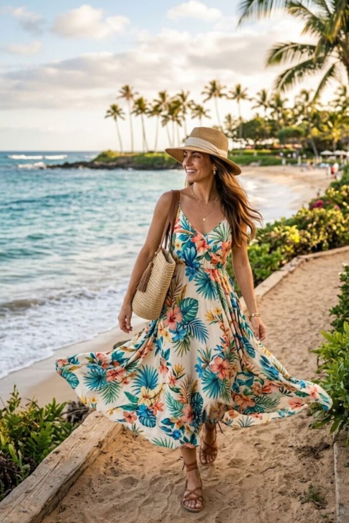 1. Flowy Maxi Dress