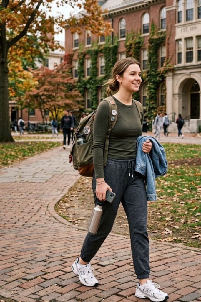 10. Long Sleeve Tee With Joggers