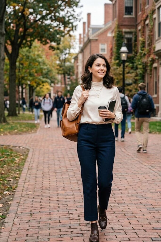 11. Blouse With Cropped Pants