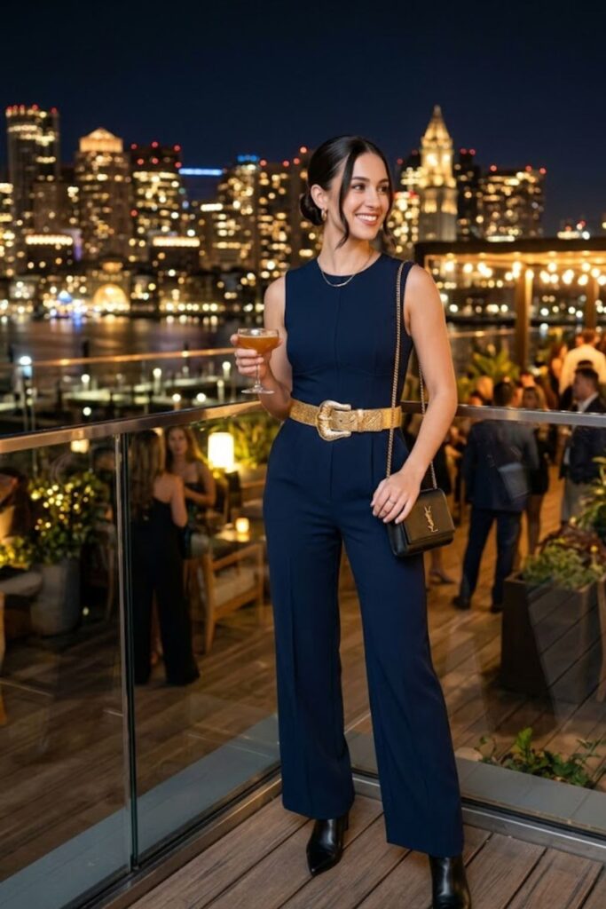 11. Jumpsuit With Statement Belt