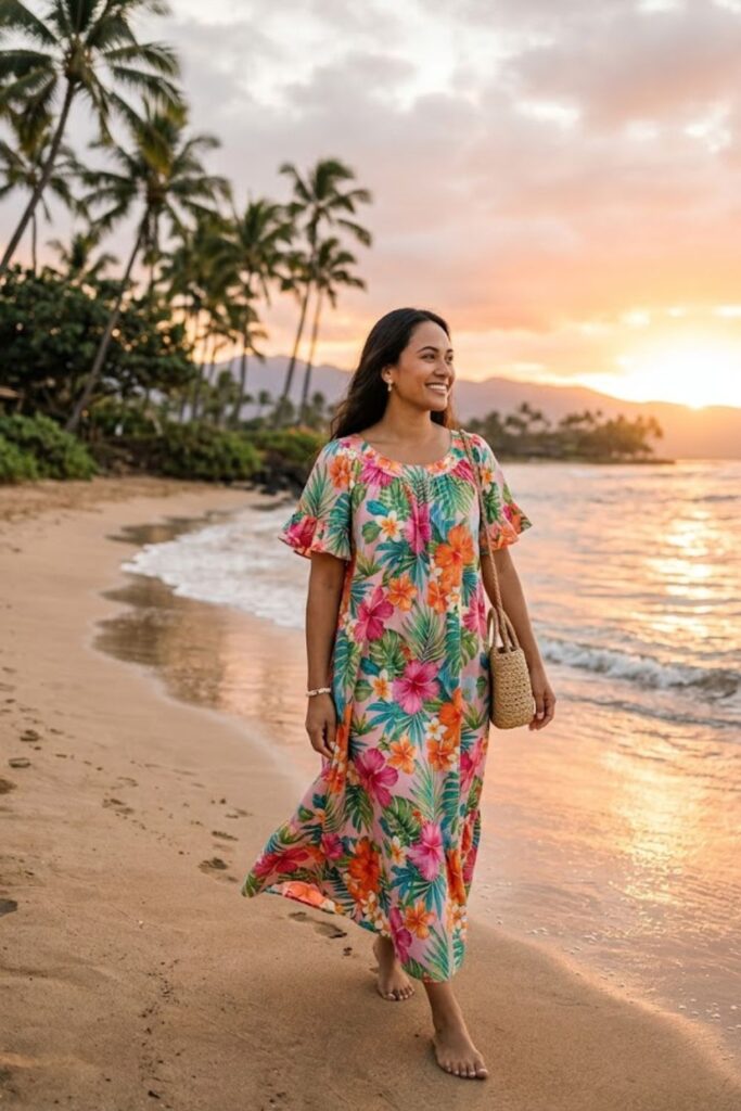 11. Muumuu Dress Outfit