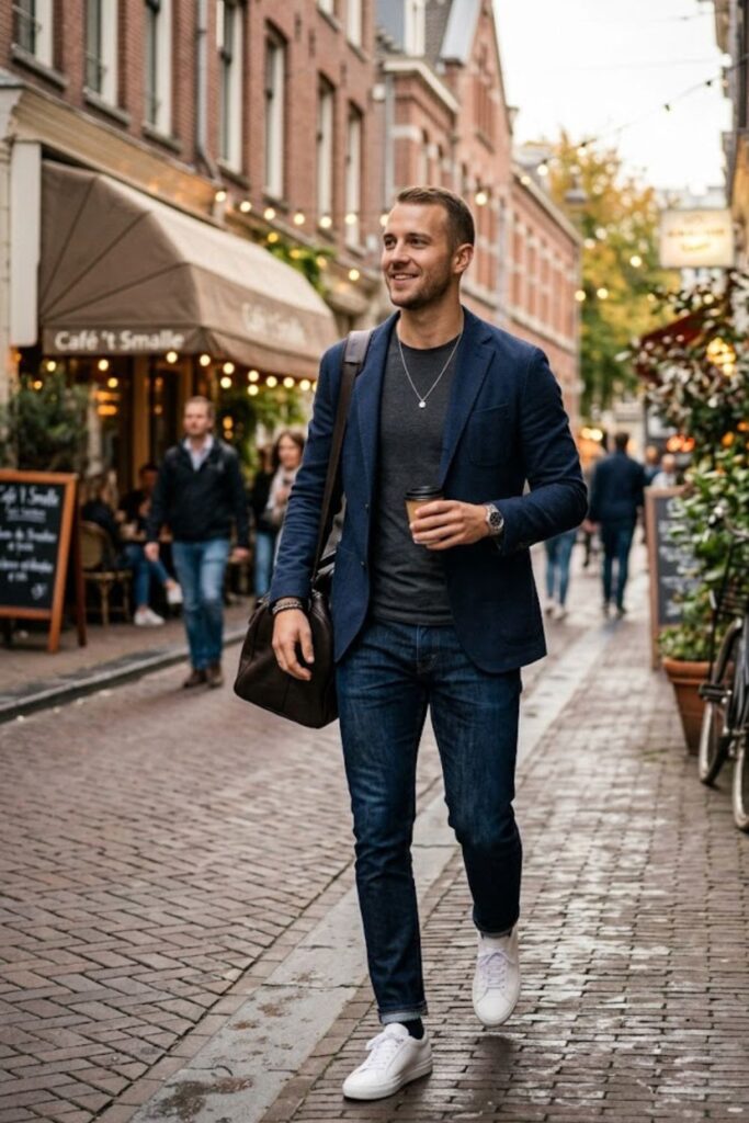 12. Casual Blazer With Jeans