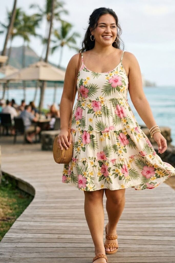 12. Tiered Mini Dress