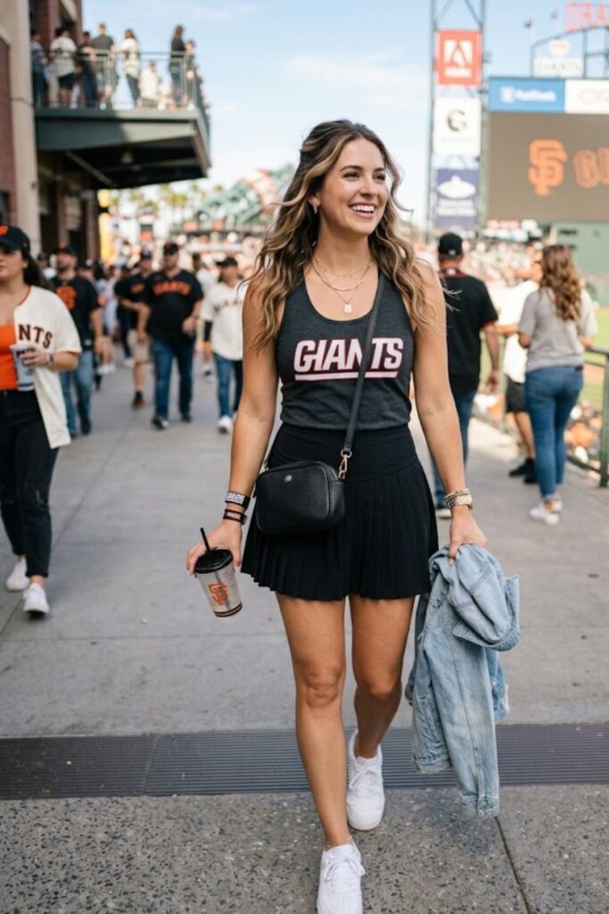 13. Team Tank With Skater Skirt