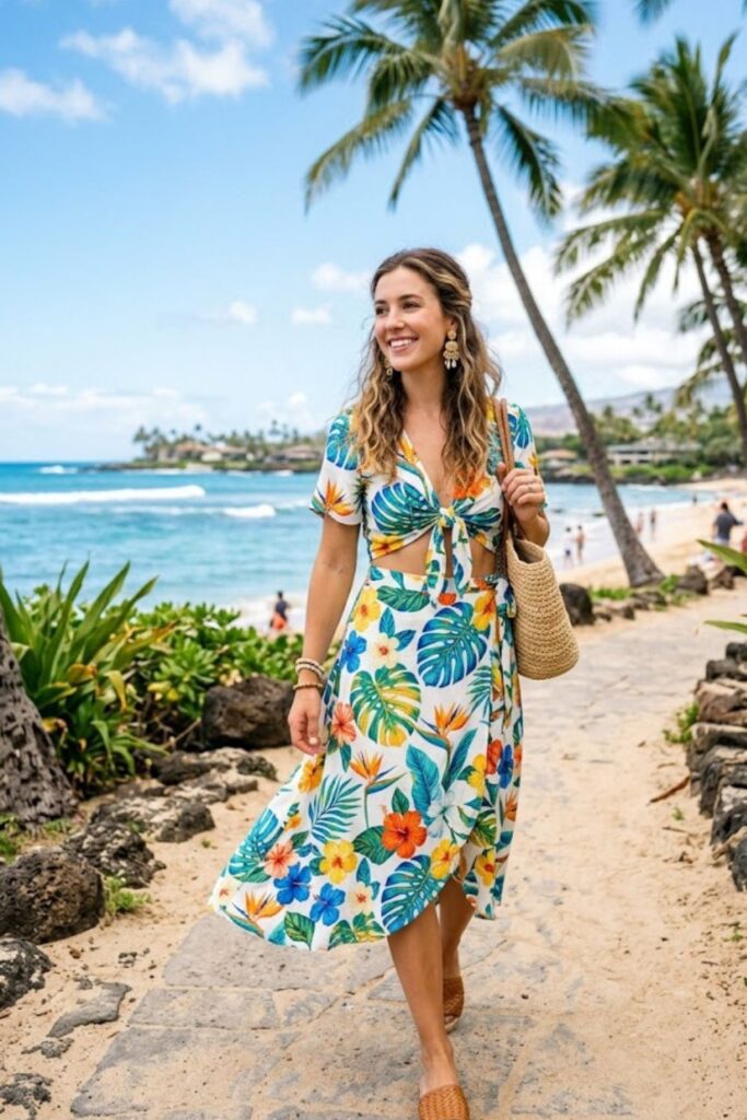 13. Tropical Two-Piece Set