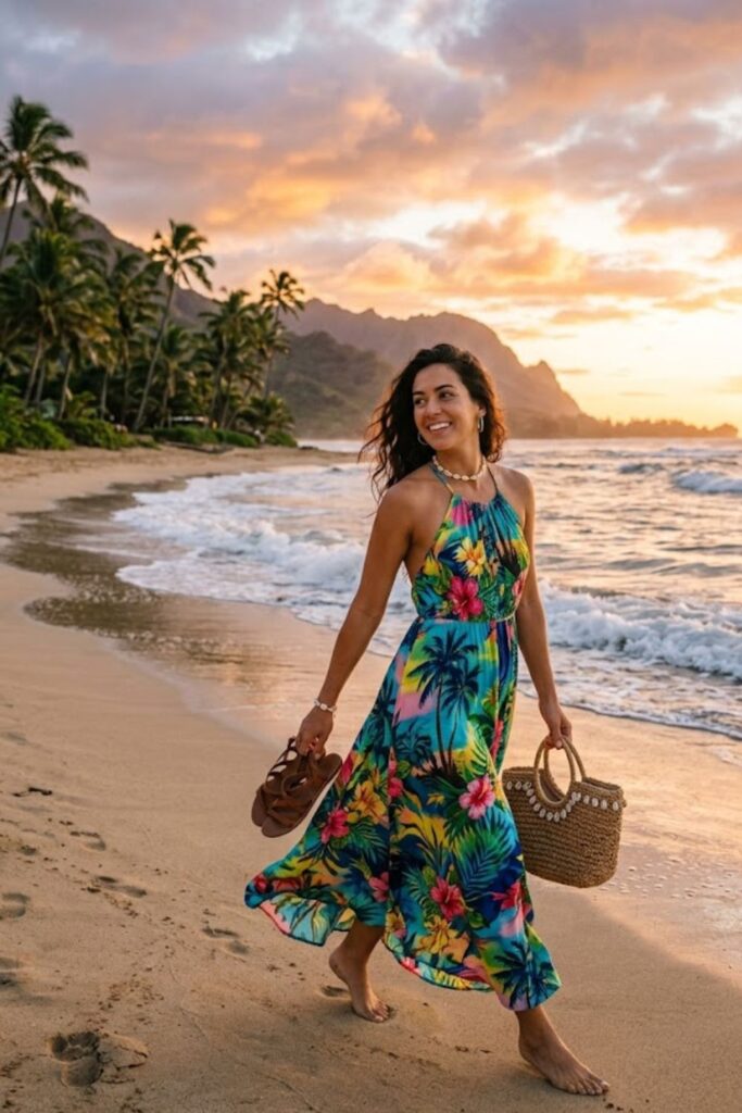 14. Halter Neck Dress