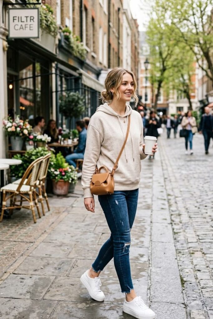 14. Hoodie With Skinny Jeans