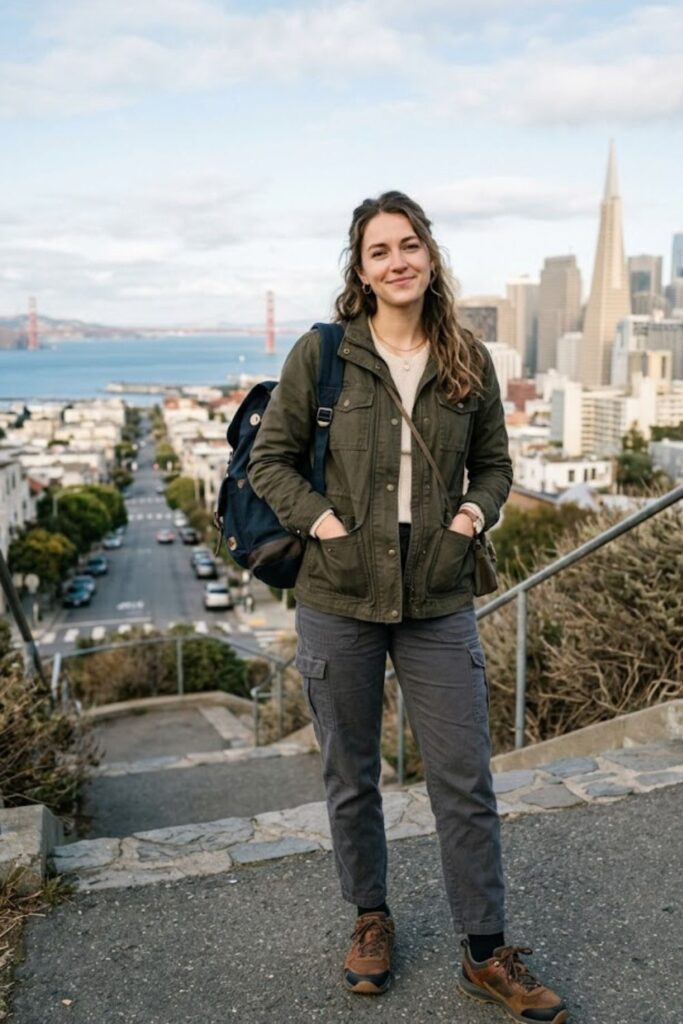 14. Utility Jacket With Cargo Pants