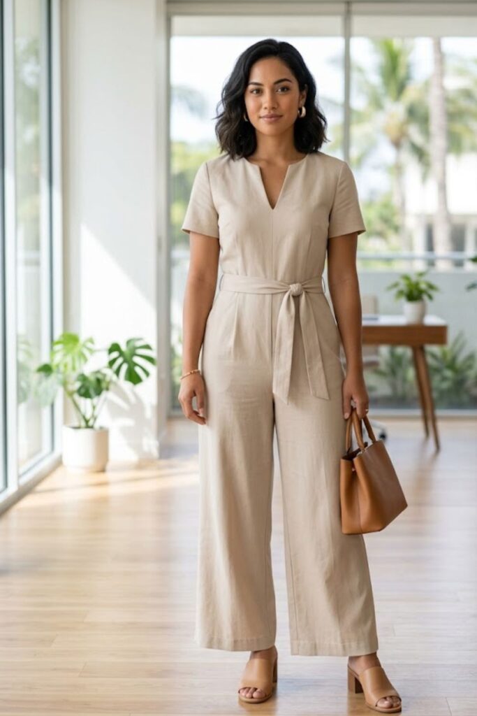 14. Wide-Leg Jumpsuit