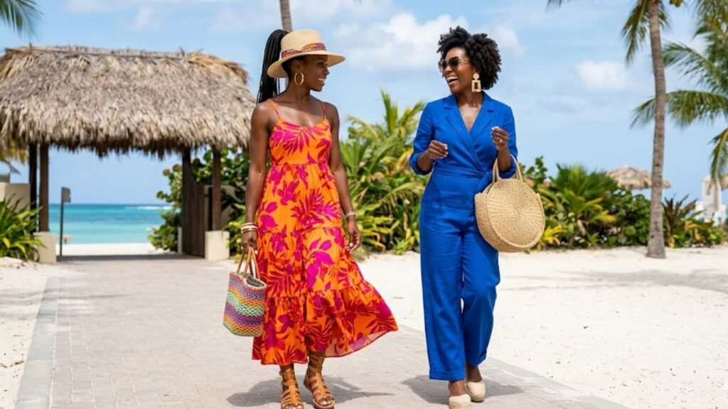 15 Aruba Vacation Outfit Ideas for Black Women