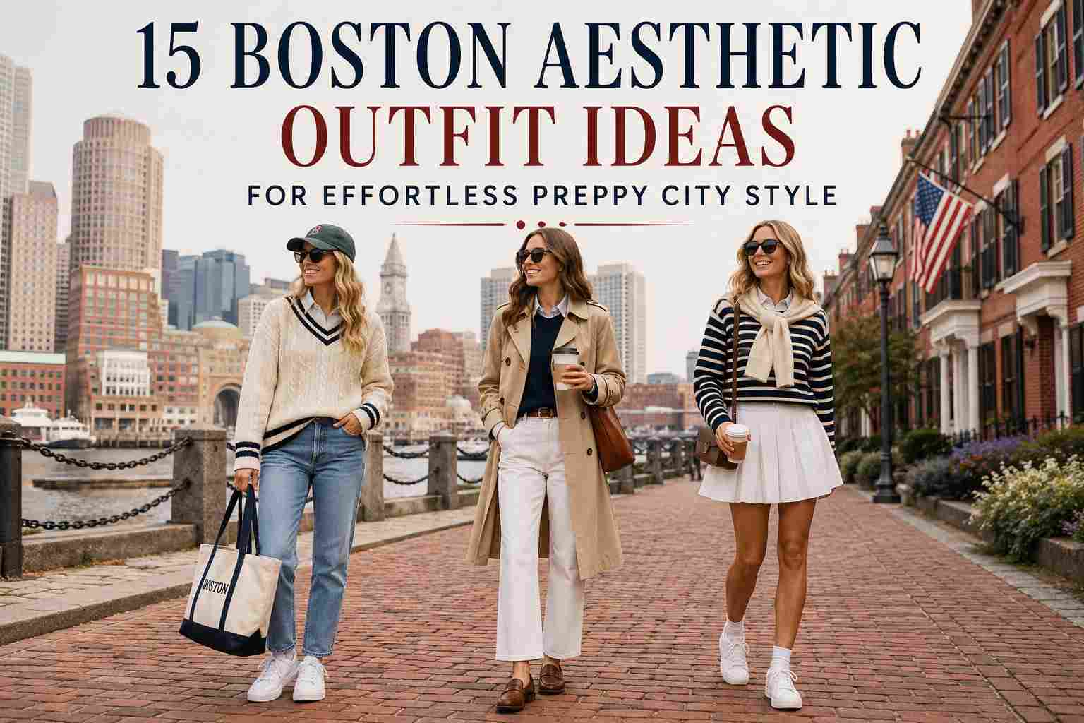15 Boston Aesthetic Outfit Ideas for Effortless Preppy City Style