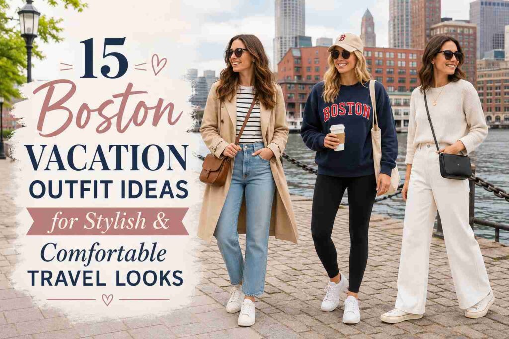 15 Boston Vacation Outfit Ideas