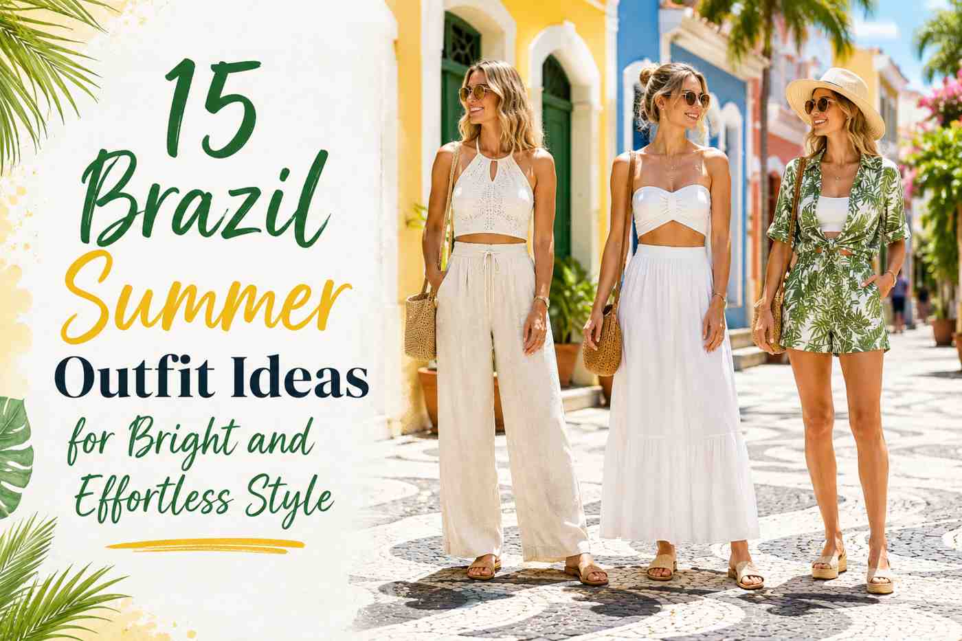 15 Brazil Summer Outfit Ideas for Bright and Effortless Style