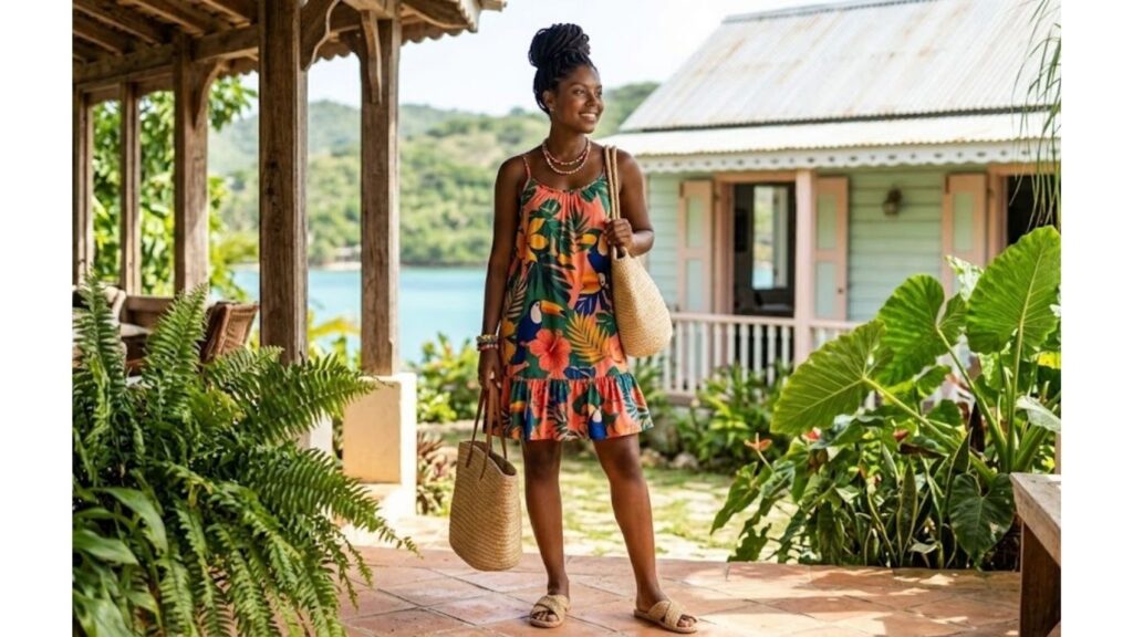 Dominican Republic Vacation Outfit Black Women