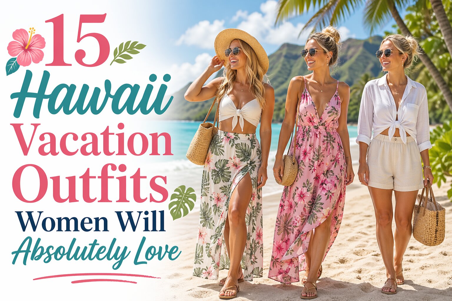 15 Hawaii Vacation Outfits Women Will Absolutely Love