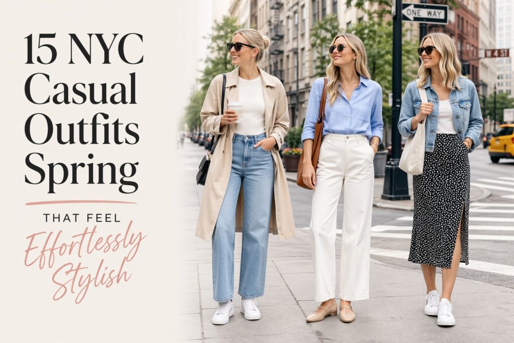 15 NYC Casual Outfits Spring