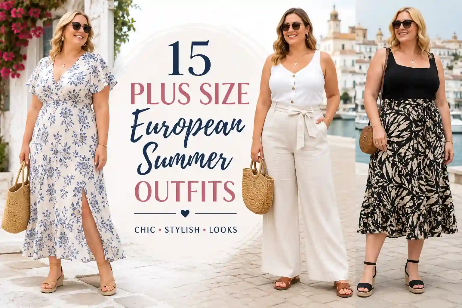 15 Plus Size European Summer Outfits: Chic Stylish Looks