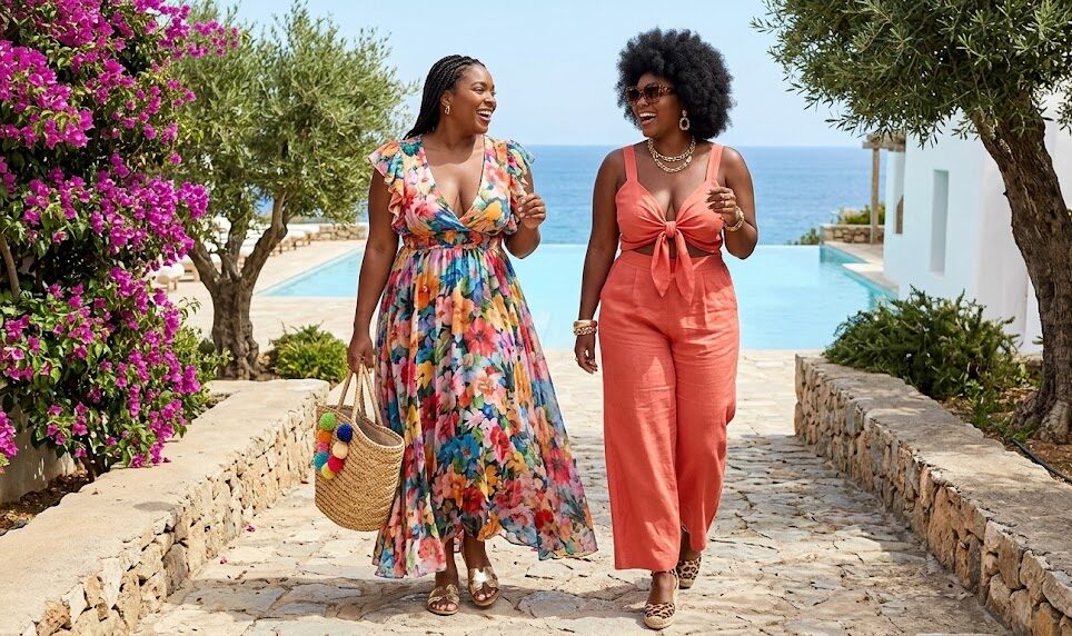 15 Plus Size Vacation Outfits for Black Women
