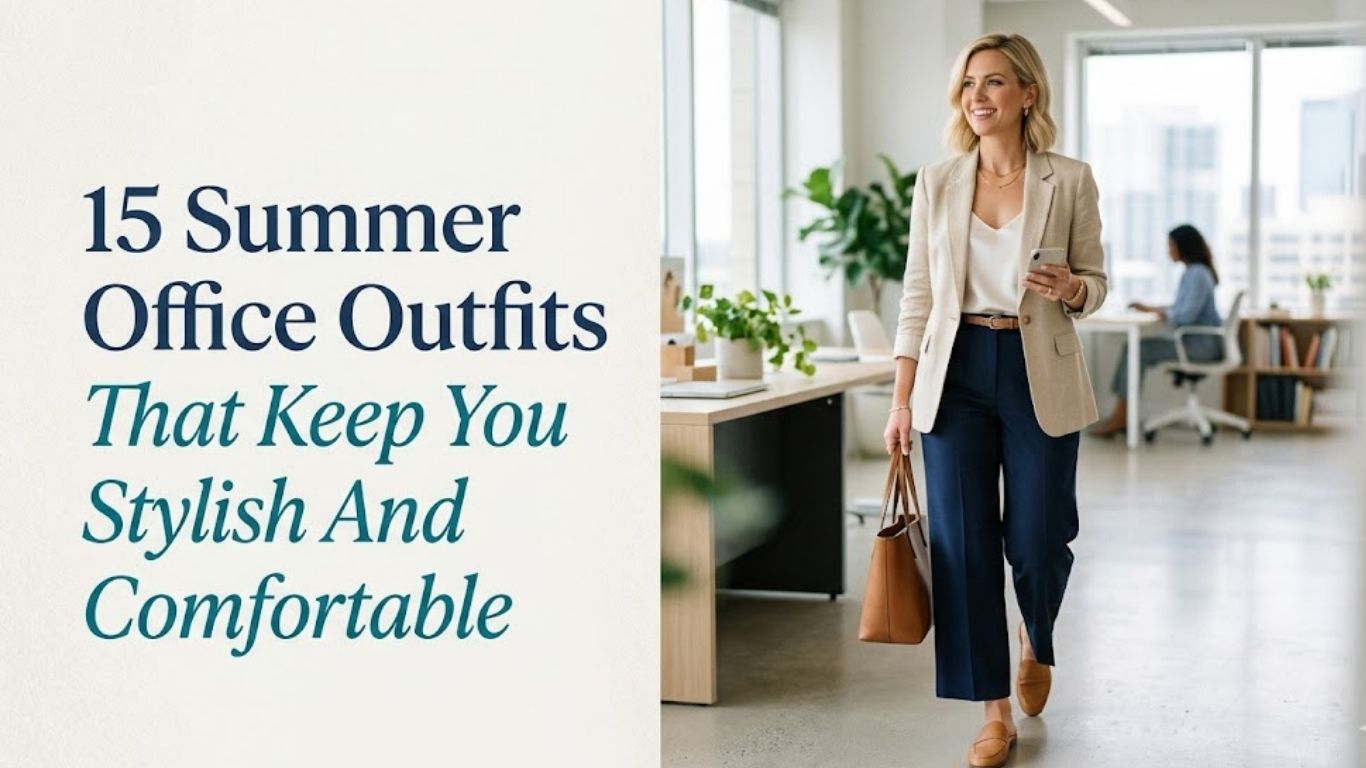 15 Summer Office Outfits That Keep You Stylish And Comfortable