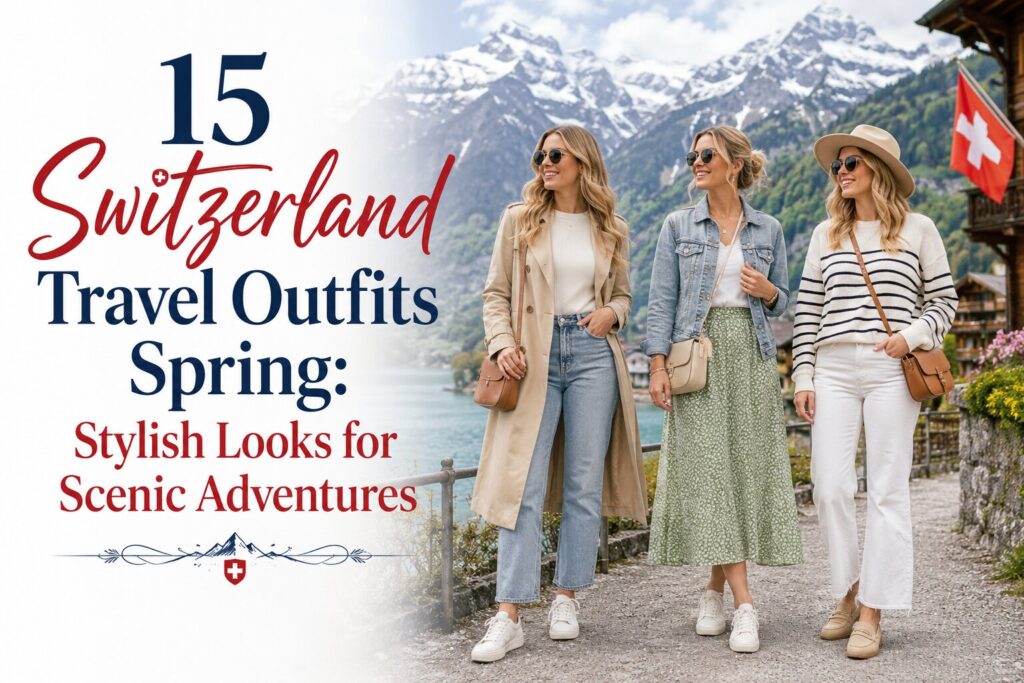 15 Switzerland Travel Outfits Spring