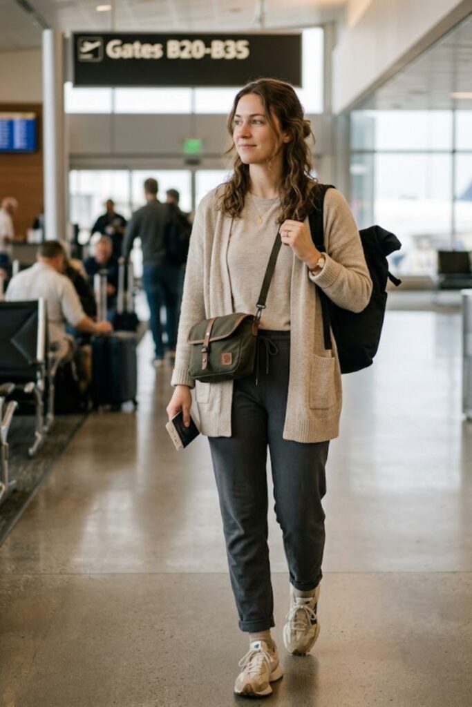15. Casual Travel Outfit