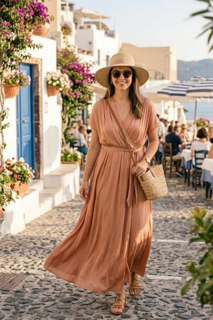 2. Flowing Maxi Dress