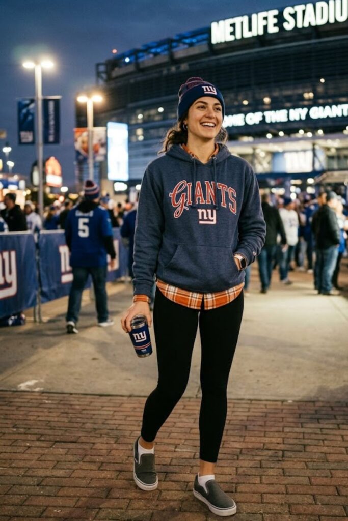 3. Team Hoodie With Leggings