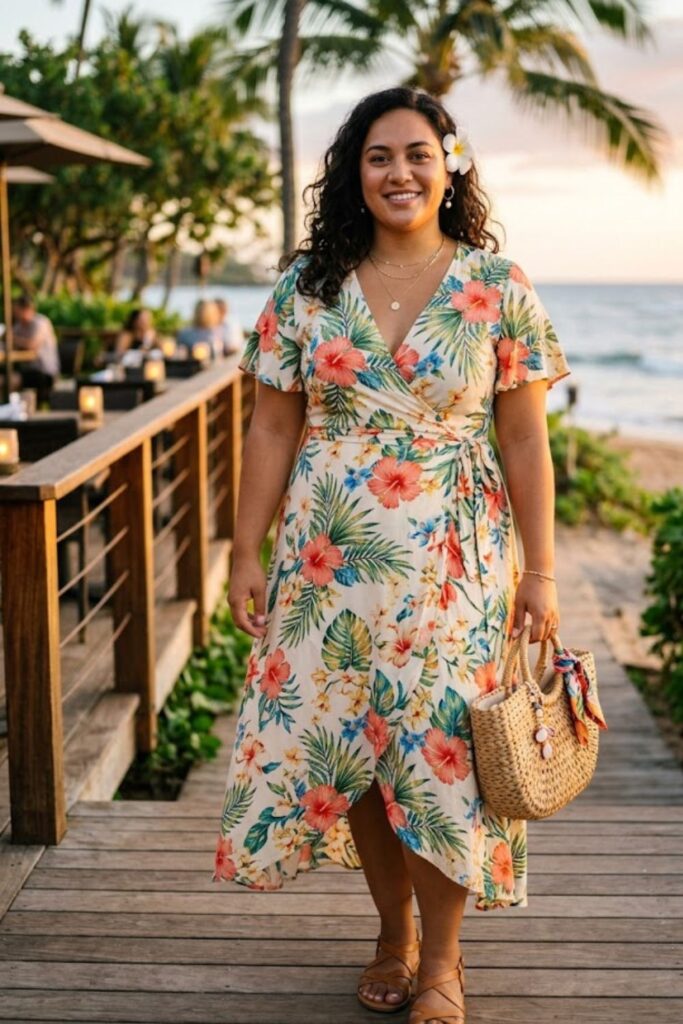 3. Wrap Dress