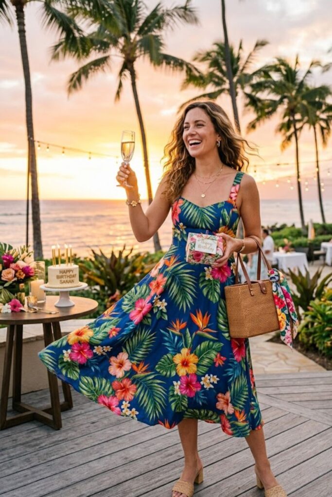 4. Fit-and-Flare Midi Dress