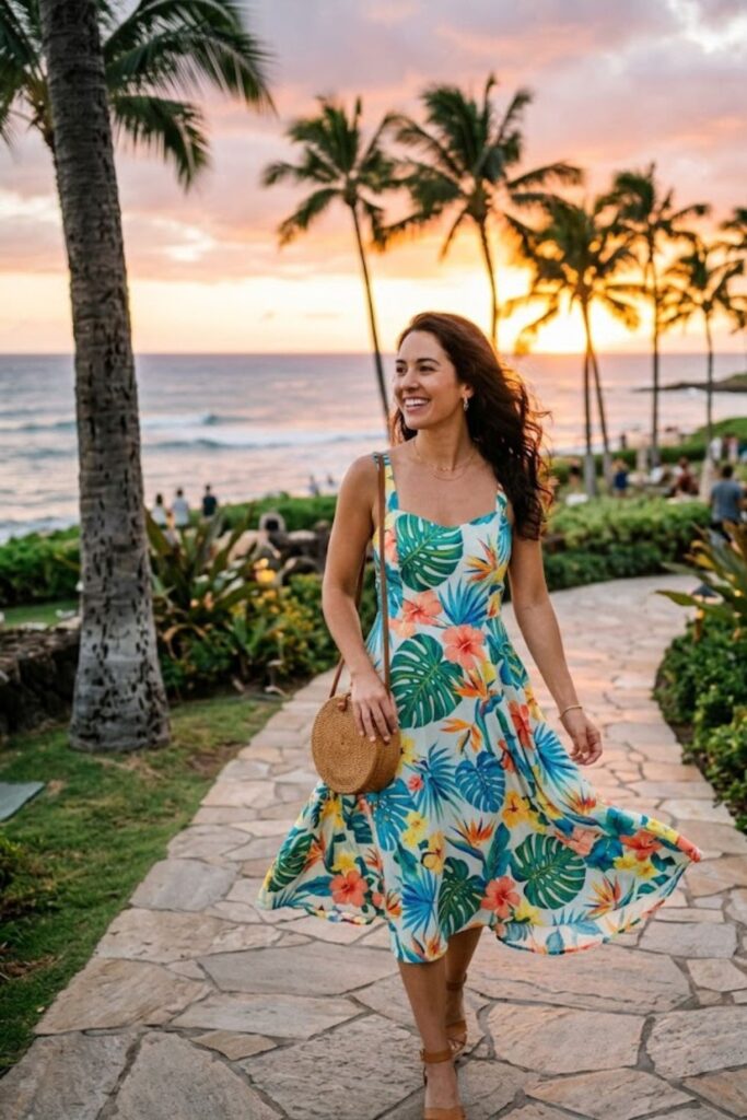 6. Fit-and-Flare Midi Dress