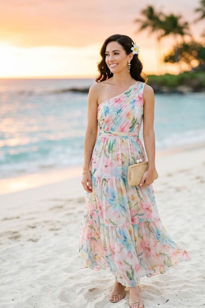 7. One-Shoulder Dress