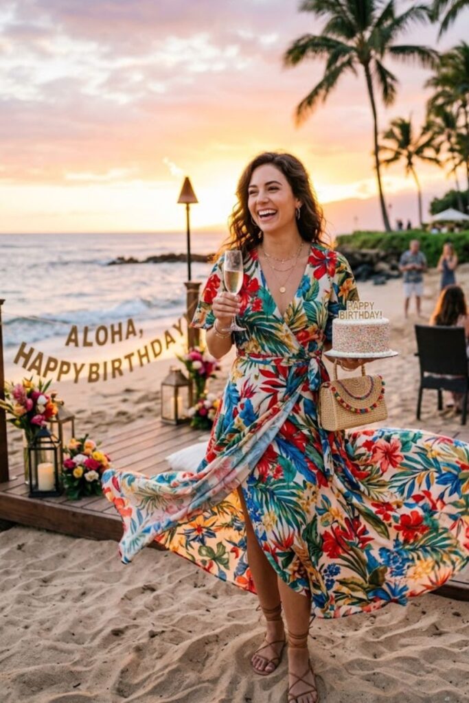 7. Wrap Maxi Dress