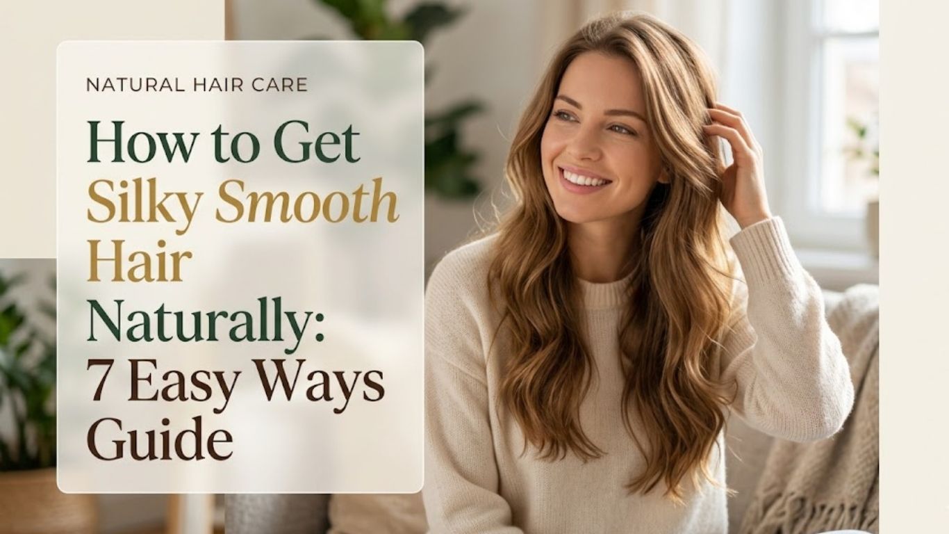How to Get Silky Smooth Hair Naturally: 7 Easy Ways Guide