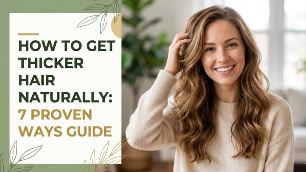 How to Get Thicker Hair Naturally