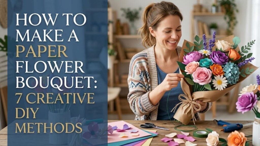 How to Make a Paper Flower Bouquet